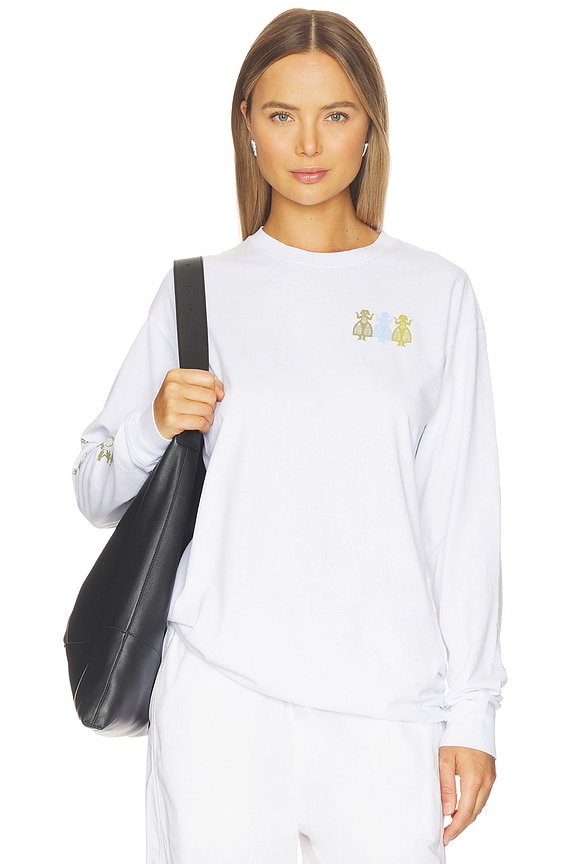 view 2 of 5 CAMISETA GREEN JUICE GRAPHIC in White