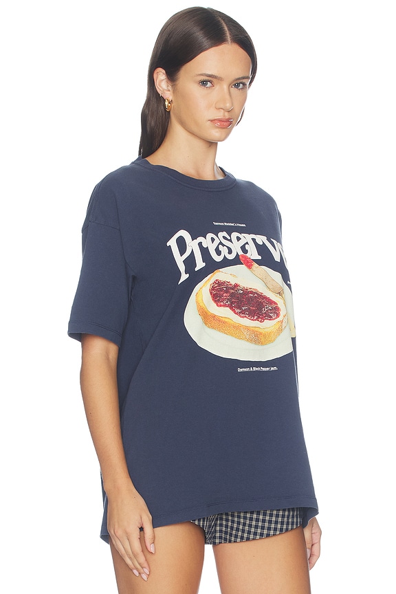 view 2 of 4 House Preserves Graphic Tee in Blue