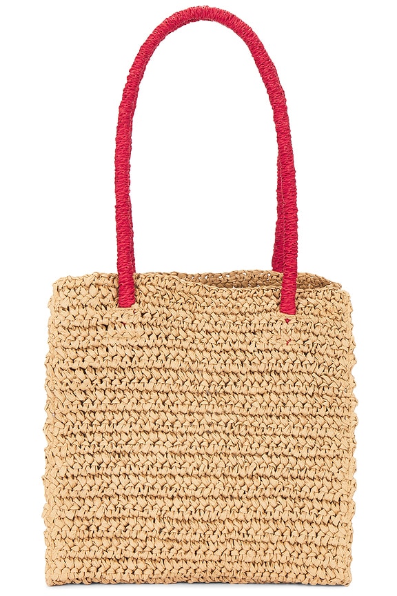 view 2 of 4 Fruity Raffia Bag in Straw