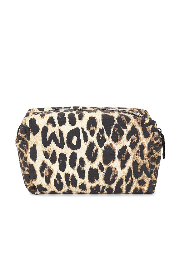 view 2 of 4 Makeup Bag in Leopard
