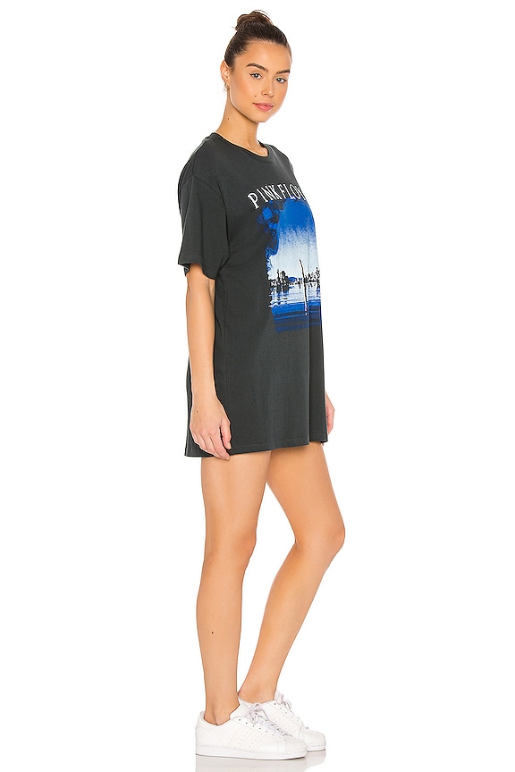 view 2 of 3 Pink Floyd Wish You Were Here Oversized T Shirt Dress in Vintage Black
