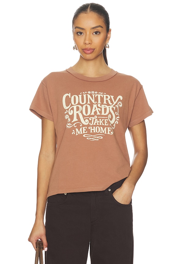 view 2 of 5 CAMISETA GRÁFICA JOHN in Mocha Mousse