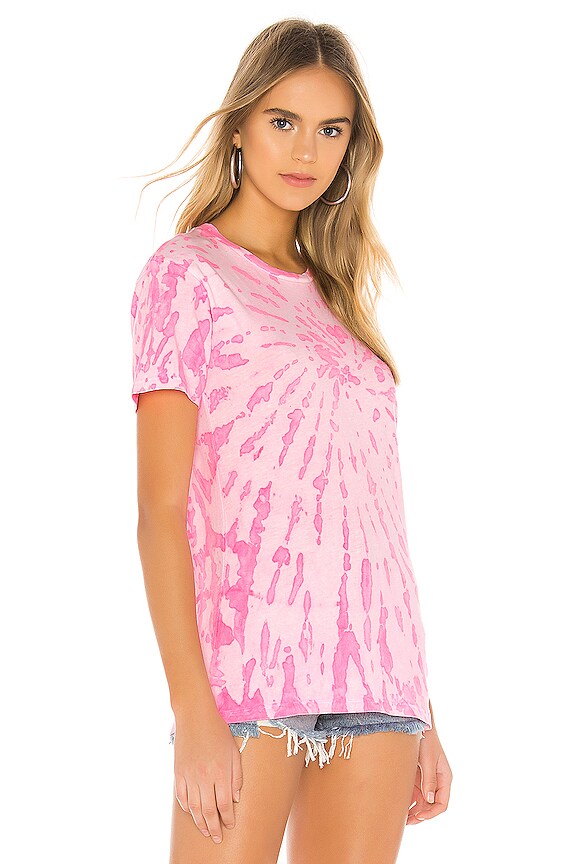 view 2 of 4 T-SHIRT in Pink Tie Dye