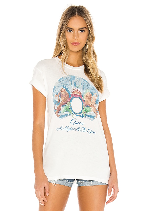 view 2 of 5 Queen Anato Crest Weekend Tee in Vintage White