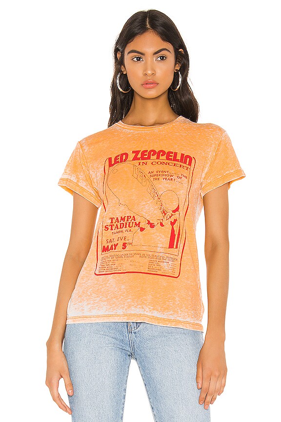 view 2 of 5 LED ZEPPELIN バンドTシャツ in Marigold