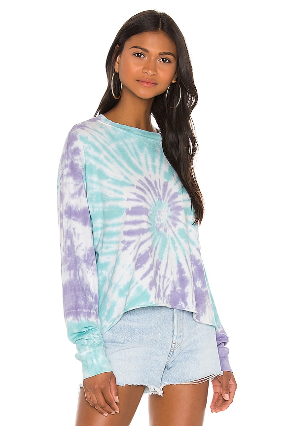 view 2 of 4 Tシャツ in 2 Color Spiral Tie Dye