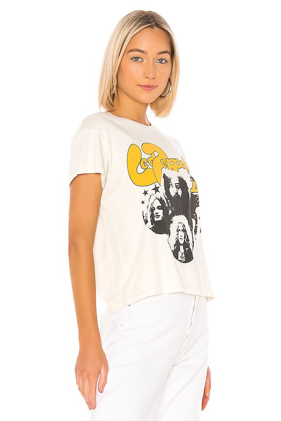 view 2 of 4 Led Zeppelin III Tour Tee in Stone Vintage White