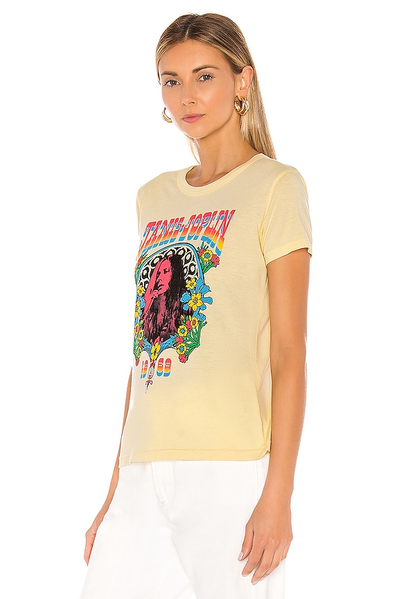 view 2 of 4 CAMISETA DE BANDA JANIS JOPLIN in Buttercream