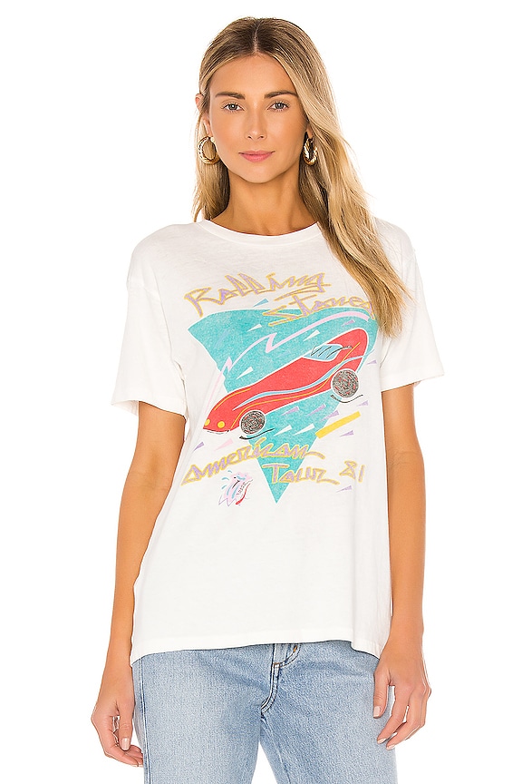 view 2 of 5 CAMISETA ROLLING STONES in Vintage White