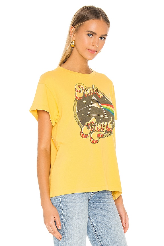 view 2 of 4 PInk Floyd Any Color You Like Tour Tee in Dandelion