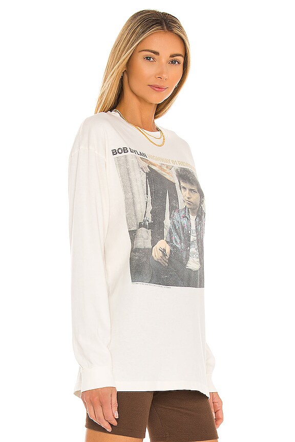 view 2 of 4 Bob Dylan Highway 61 Tee in Vintage White