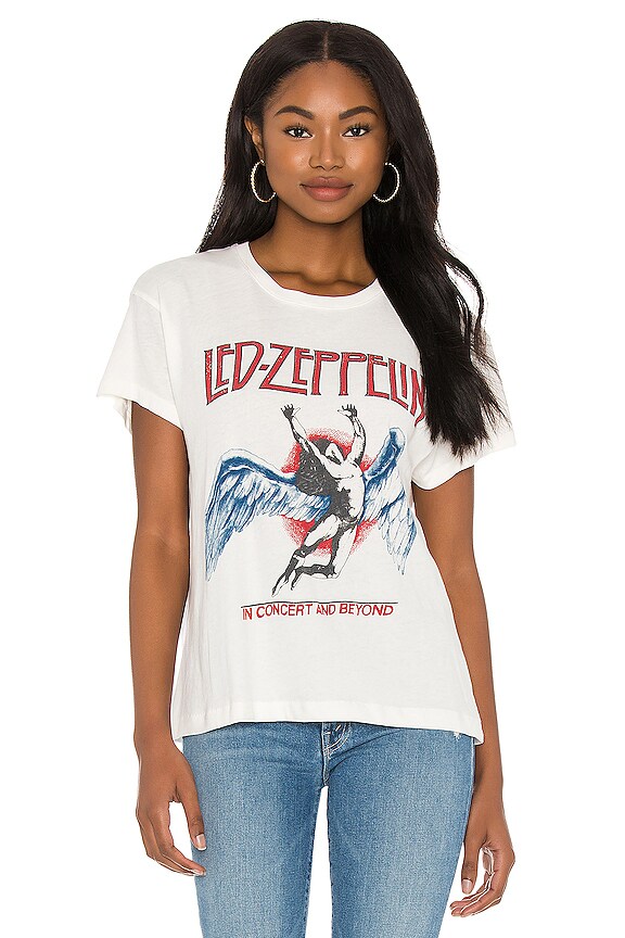 view 1 of 4 Led Zeppelin In Concert And Beyond Tee in Vintage White