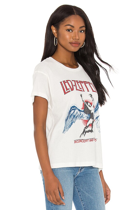 view 2 of 4 Led Zeppelin In Concert And Beyond Tee in Vintage White