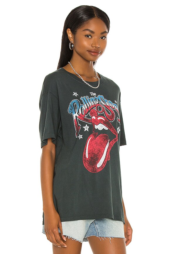 view 2 of 4 The Rolling Stones 1981 Boyfriend Tee in Vintage Black