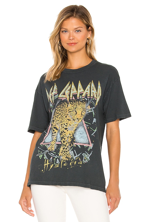 view 2 of 5 CAMISETA DEF LEPPARD in Vintage Black