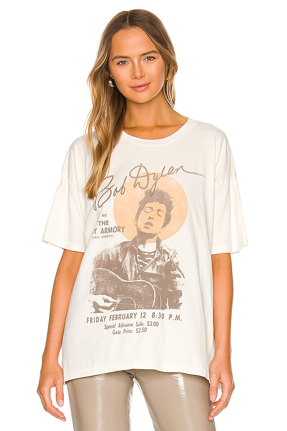 view 2 of 5 BOB DYLAN グラフィックTシャツ in Stone Vintage