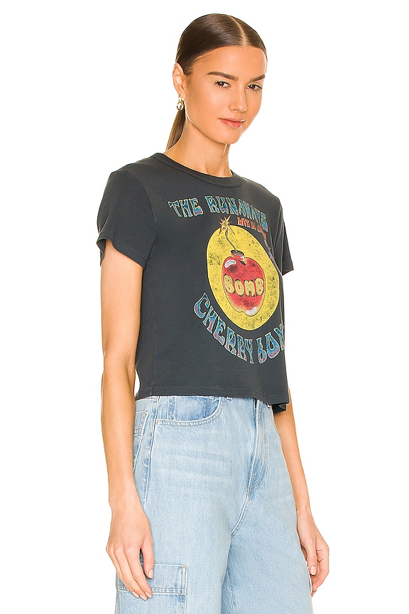 view 2 of 4 T-SHIRT JOAN JETT CHERRY BOMB in Vintage Black