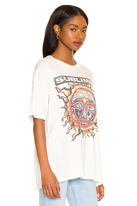 view 2 of 4 Sublime 40oz to Freedom Merch Tee in Vintage White