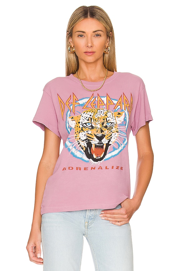 view 2 of 5 T-SHIRT DEF LEPPARD in Lotus Flower