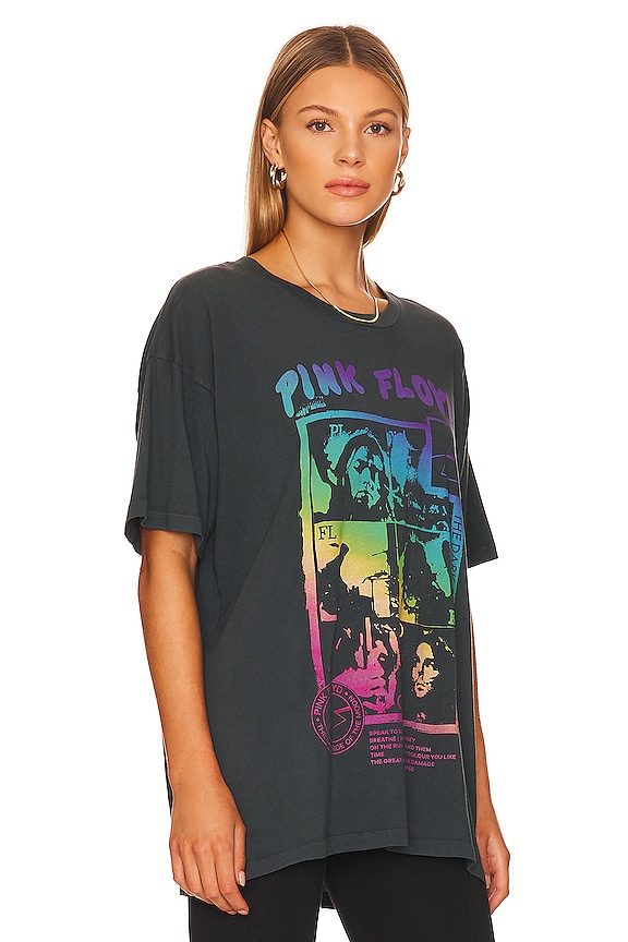 view 2 of 4 Pink Floyd The Dark Side Of The Moon Merch Tee in Vintage Black