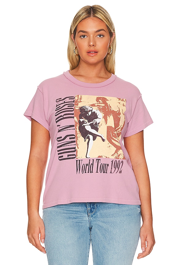 view 2 of 4 Guns N' Roses 1992 Reverse Tee in Lotus Flower
