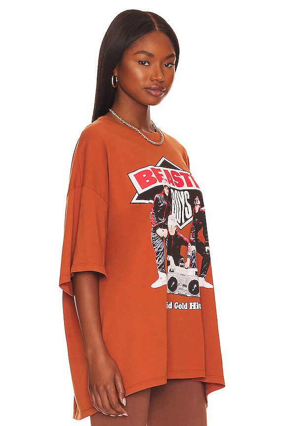 view 2 of 4 Beastie Boys Solid Gold Hits Tee in Cinnamon