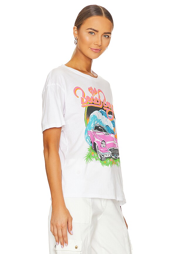 view 2 of 4 Beach Boys Surf USA Boyfriend Tee in Bleach White