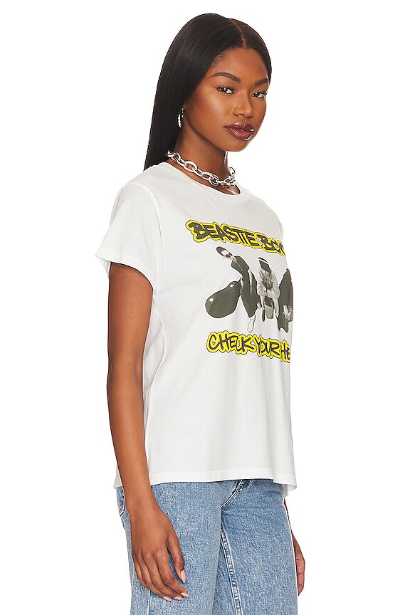 view 2 of 4 Beastie Boys Check Your Head Solo Tee in Vintage White
