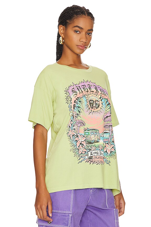 view 2 of 4 Sublime Lbc Day Trip Merch Tee in Lily Green