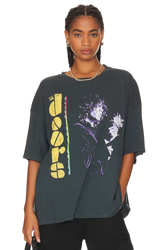 view 1 of 4 The Doors Alive She Cried Tee in Vintage Black