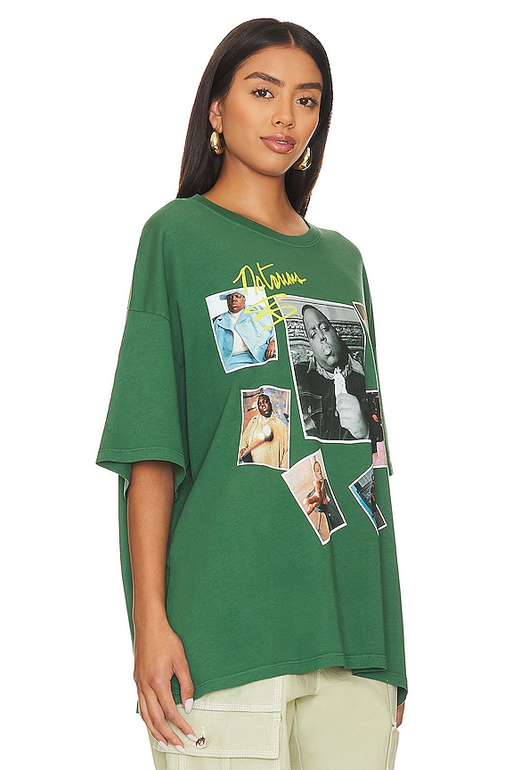 view 2 of 4 CAMISETA BIGGIE in Stormy Green