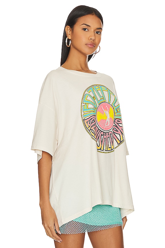 view 2 of 4 T-SHIRT LED ZEPPELIN ESTABLISHED 1968 in Dirty White