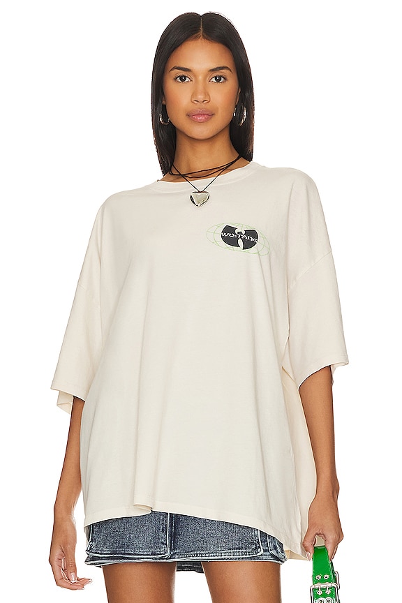 view 2 of 4 Wu-tang Underground Tour Tee in Dirty White