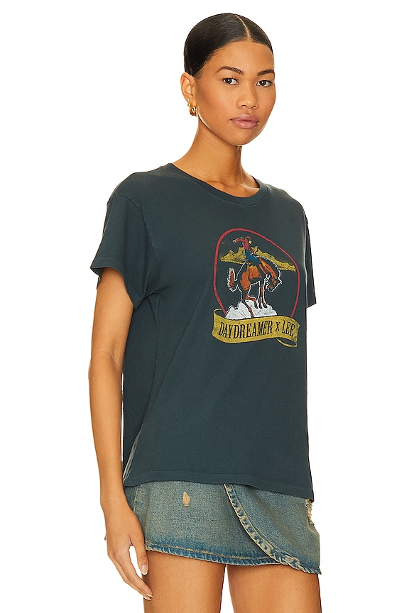 view 2 of 4 CAMISETA X LEE BUCKING BRONCO TOUR in Vintage Black