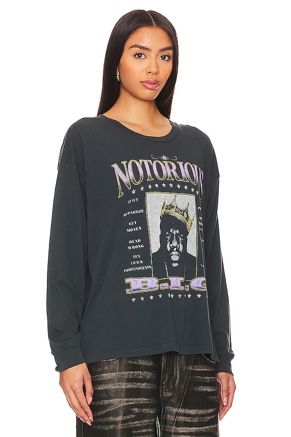 view 2 of 4 Notorious B.I.G Tee in Vintage Black