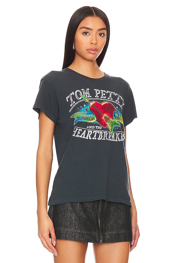 view 2 of 4 TOM PETTY SUMMER TOUR '13 TOUR 티셔츠 in Vintage Black