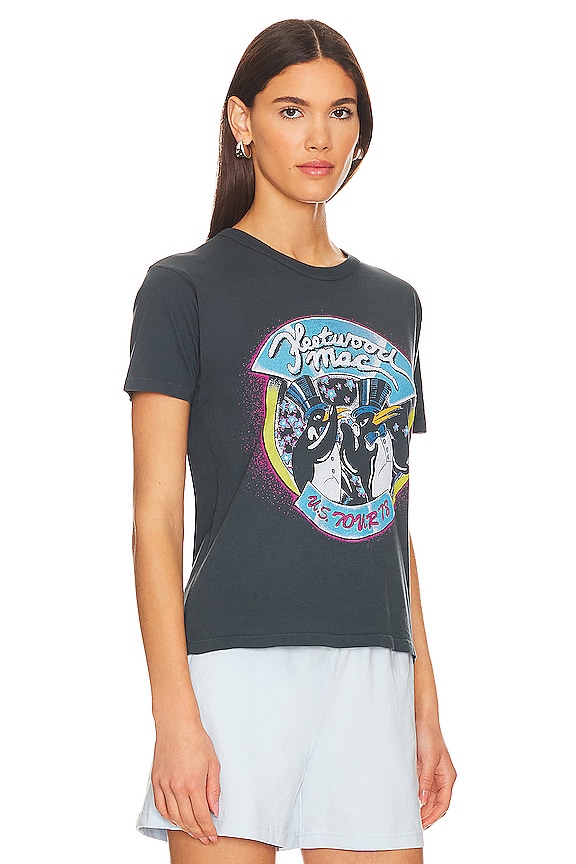 view 2 of 4 FLEETWOOD MAC US TOUR 78 リンガーTシャツ in Vintage Black