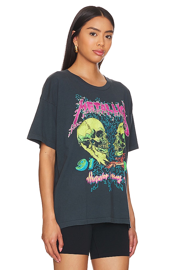 view 2 of 4 METALLICA WHEREVER I MAY ROAM Tシャツ in Vintage Black