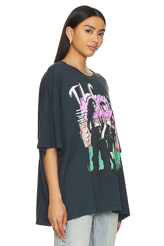 view 2 of 4 T-SHIRT TLC SINGLES in Vintage Black