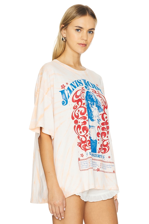 view 2 of 4 Janis Joplin in Concert Tee in Sunset Burst