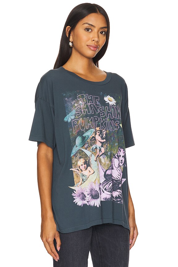 view 2 of 4 CAMISETA SMASHING PUMPKINS INFINITE SADNESS TOUR MERCH in Vintage Black