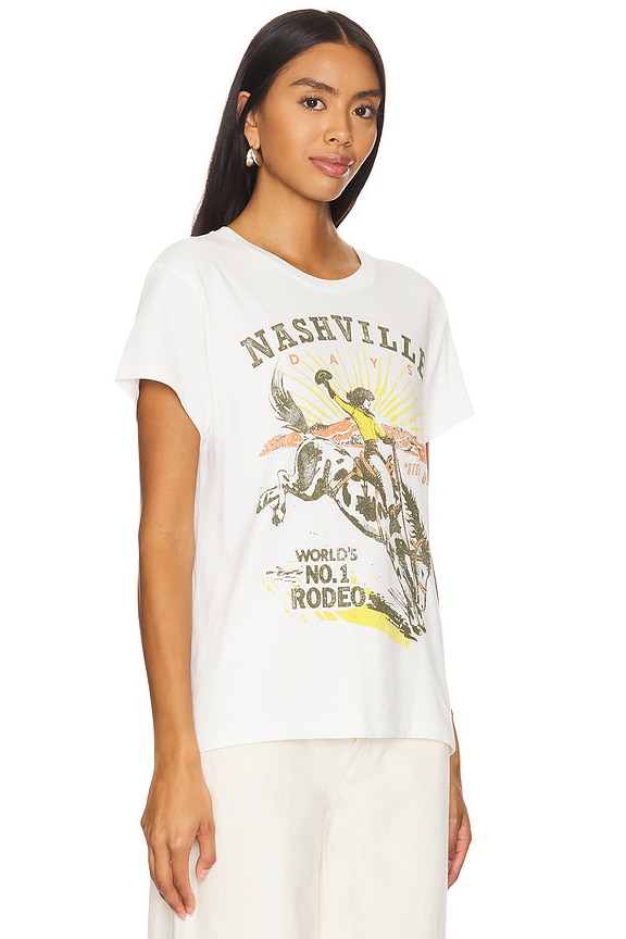 view 2 of 4 CAMISETA NASHVILLE DAYS TOUR in Vintage White