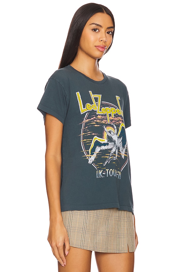 view 2 of 4 LED ZEPPELIN ICARUS CLOUDS TOUR 티셔츠 in Vintage Black