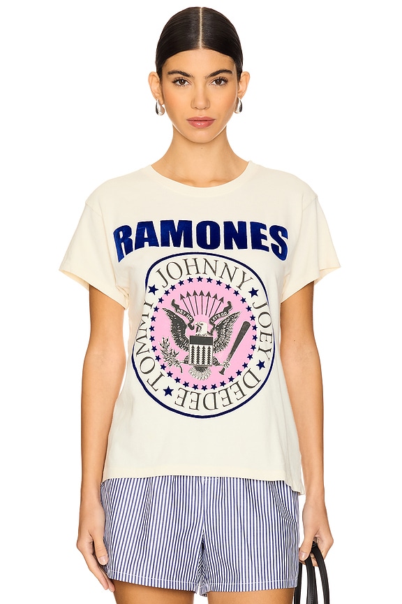 view 1 of 4 CAMISETA RAMONES CLASSIC SEAL TOUR in Stone Vintage