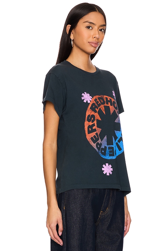 view 2 of 4 RED HOT CHILI PEPPERS ASTERISK TOUR 티셔츠 in Vintage Black