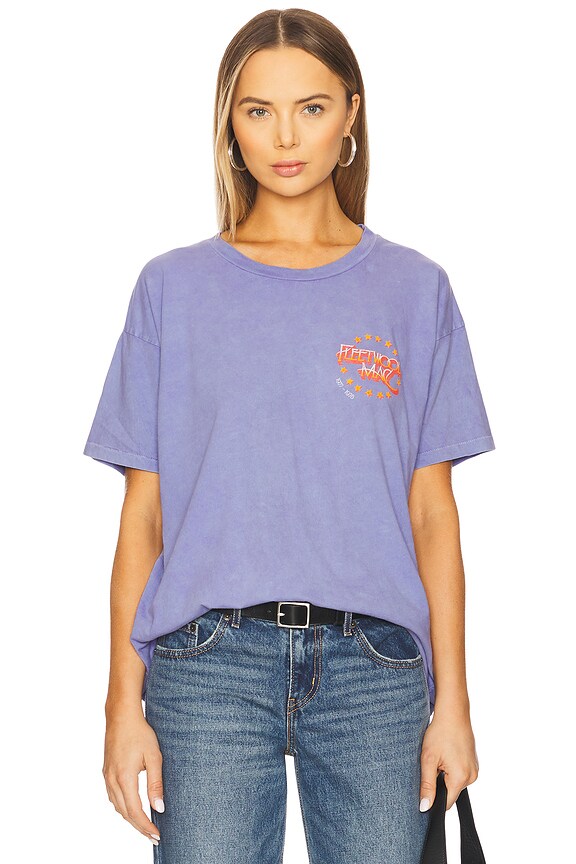 view 2 of 5 CAMISETA FLEETWOOD MAC RUMORS TOUR MERCH in Purple Mist Acid