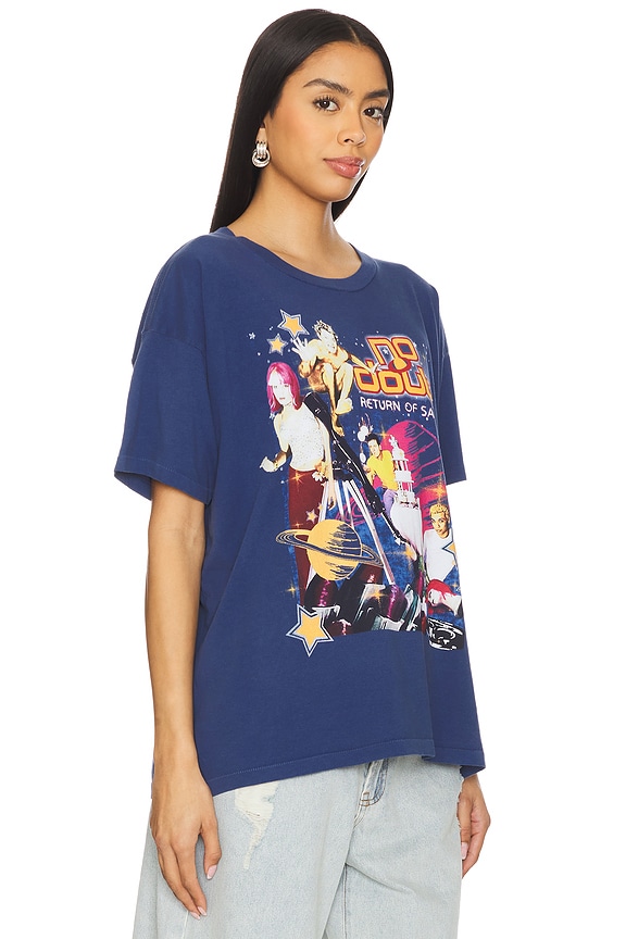 view 2 of 4 CAMISETA NO DOUBT RETURN OF SATURN COLLAGE in Washed Indigo