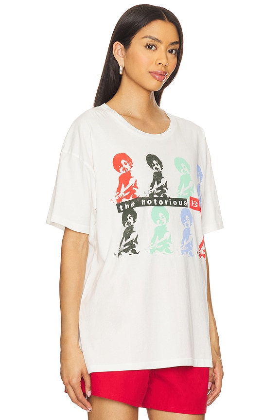 view 2 of 4 Biggie It Was All A Dream Baby Merch Tee in Vintage White