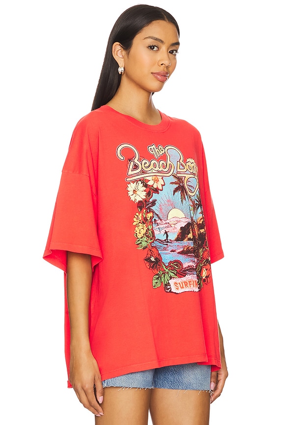 view 2 of 4 CAMISETA THE BEACH BOYS SURFIN USA 1963 in Radiant Watermelon