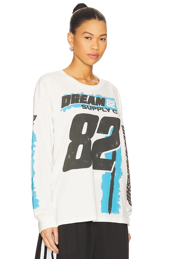 view 2 of 5 Dream Supply Co Long Merch Long Sleeve in Vintage White